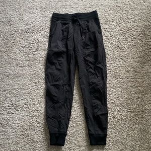 Black Lulu Lemon Dance Studio Mid-Rise Jogger Full Length